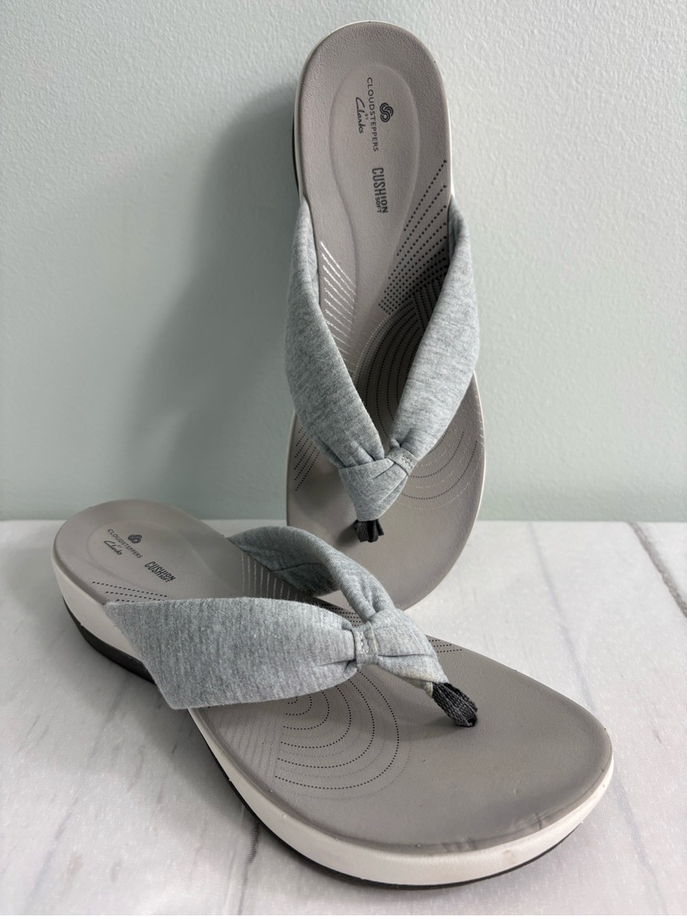 Clarks Cloudsteppers Arla Glison Women's Ortholite Sandals Size 10